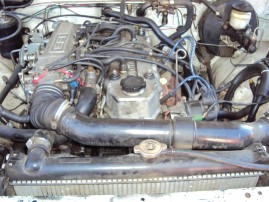 1986 TOYOTA 4RUNNER DLX, 2.4L AUTO 4WD, COLOR WHITE, STK Z15855